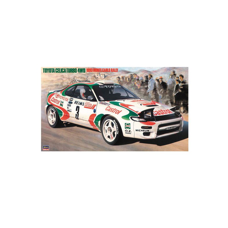 Toyota Celica Turbo 1/24 plastic car cover | Scientific-MHD