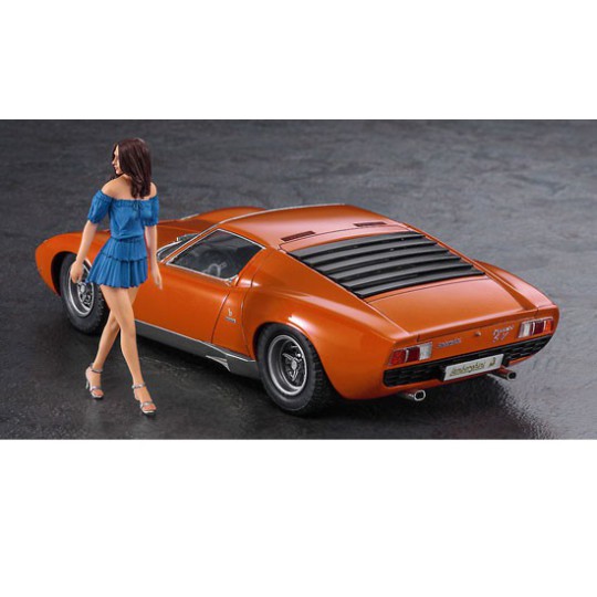 Lamborghini Miura 1/24 plastic car cover Lamborghini Miura 1/24 plastic car cover | Scientific-MHD