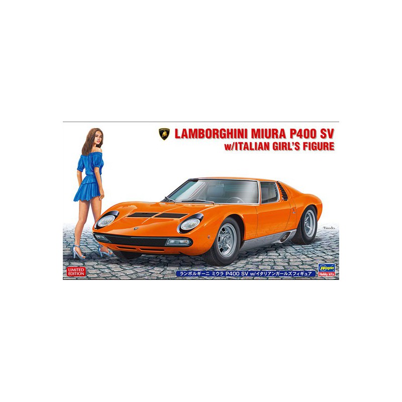 Lamborghini Miura 1/24 plastic car cover | Scientific-MHD