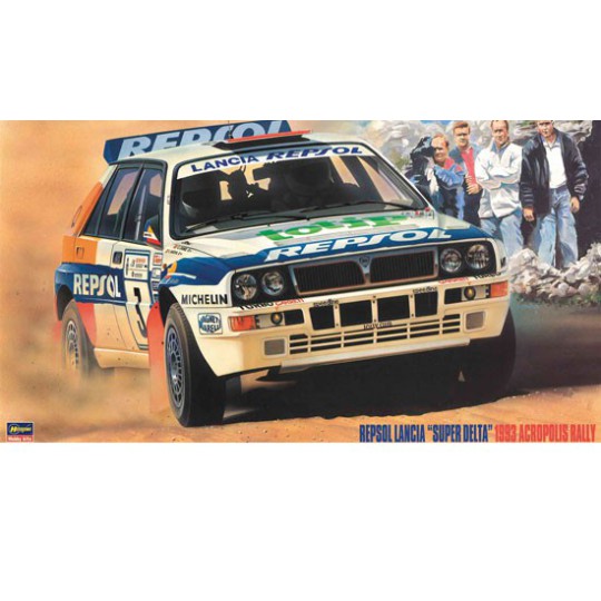 REPSOL LANCIA DELTA 1/24 plastic car cover REPSOL LANCIA DELTA 1/24 plastic car cover | Scientific-MHD