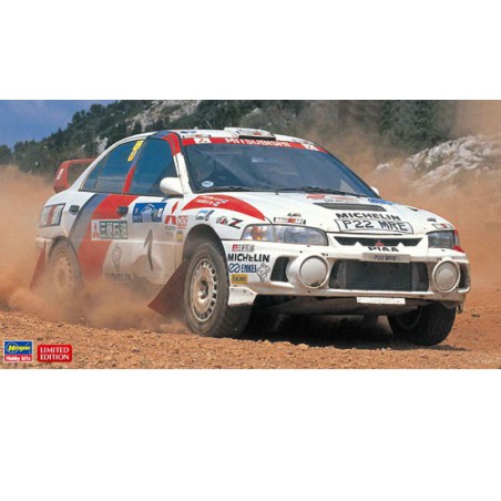 Mitsubishi plastic car cover EVO IV 1997 1/24 | Scientific-MHD Mitsubishi plastic car cover EVO IV 1997 1/24 | Scientific-MHD