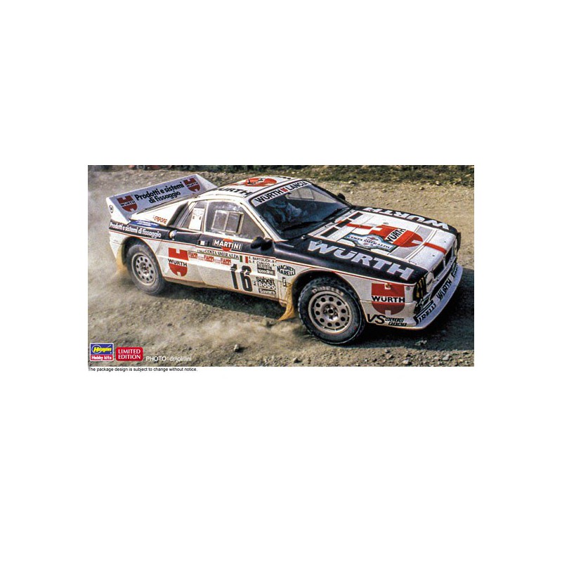 Lancia 037 Rally plastic car cover | Scientific-MHD