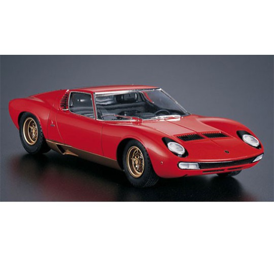 Lamborghini Miura P400 SV 1/24 plastic car cover Lamborghini Miura P400 SV 1/24 plastic car cover | Scientific-MHD