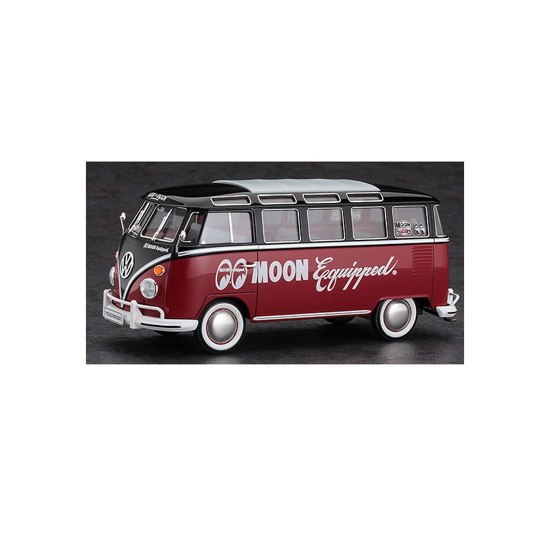 VW Combi Plastic Car Cait Type 2 Bus Moon 1/24 | Scientific-MHD