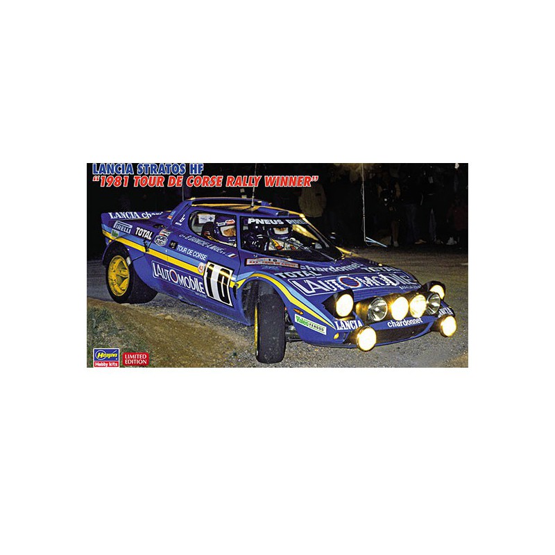 Lancia Stratos HF 1981 1/24 plastic car cover | Scientific-MHD