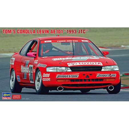 Tom's Corolla Levin AE101 1993 JTC 1/24 plastic carpet | Scientific-MHD