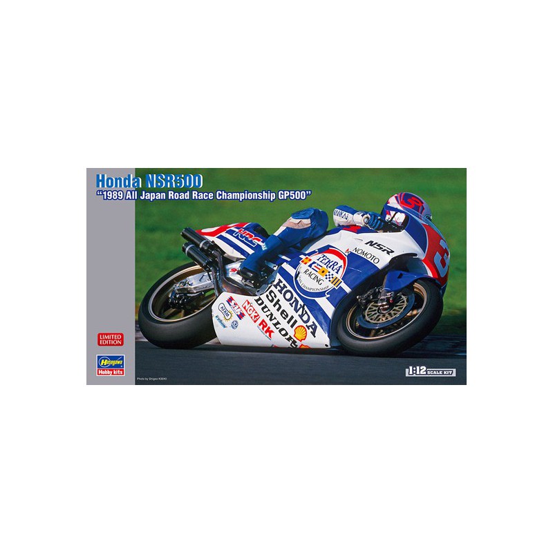 Plastic motorcycle model NSR500 1989 Japan GP 1/12 | Scientific-MHD