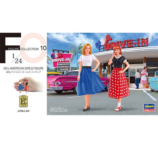 American figurines 50's 1/24 American figurines 50's 1/24 | Scientific-MHD