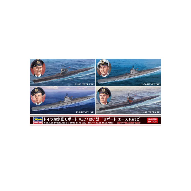 U-Boat Plastic Boat Model Type VIIC/IXC 1/700 | Scientific-MHD