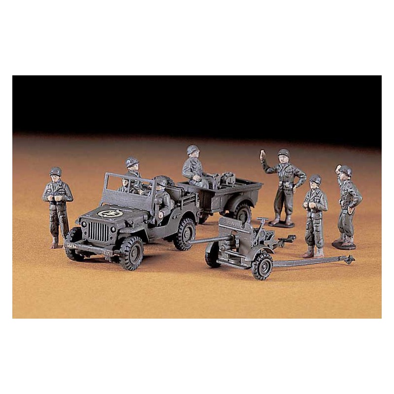 Plastic tank model U.S. Jeep Willys 1/72 | Scientific-MHD