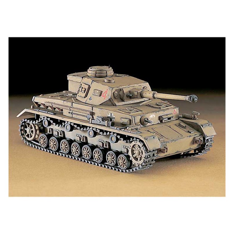 MT42 PZKPFW IV Ausf plastic tank model. F2 1/72 | Scientific-MHD