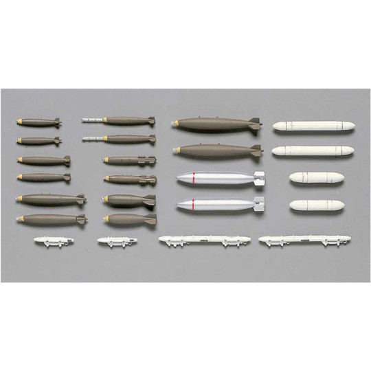 Plastic plane model x72-1 US rockets 1/72 bombs | Scientific-MHD