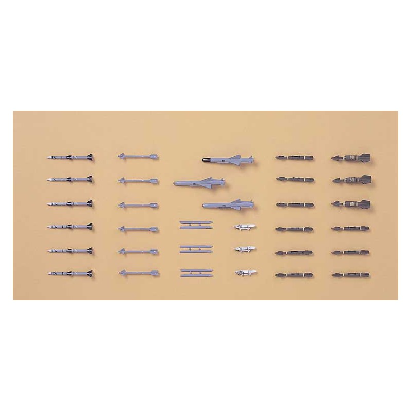 Plastic plane model x72-10 missiles & launcher1/72 | Scientific-MHD