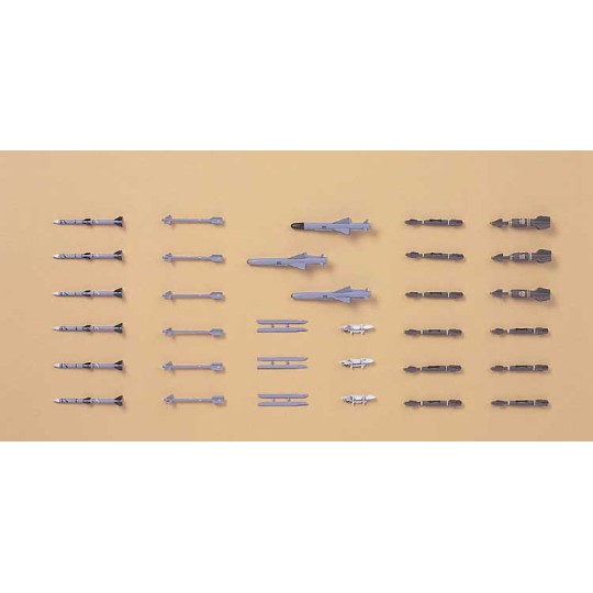 Plastic plane model x72-10 missiles & launcher1/72 Plastic plane model x72-10 missiles & launcher1/72 | Scientific-MHD