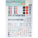 Decals plastic science fiction model for mechatrovego | Scientific-MHD Decals plastic science fiction model for mechatrovego | Scientific-MHD
