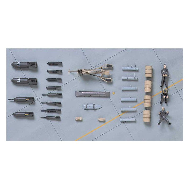 Plastic plane model x48-9 wwii german 1/48 pilots | Scientific-MHD