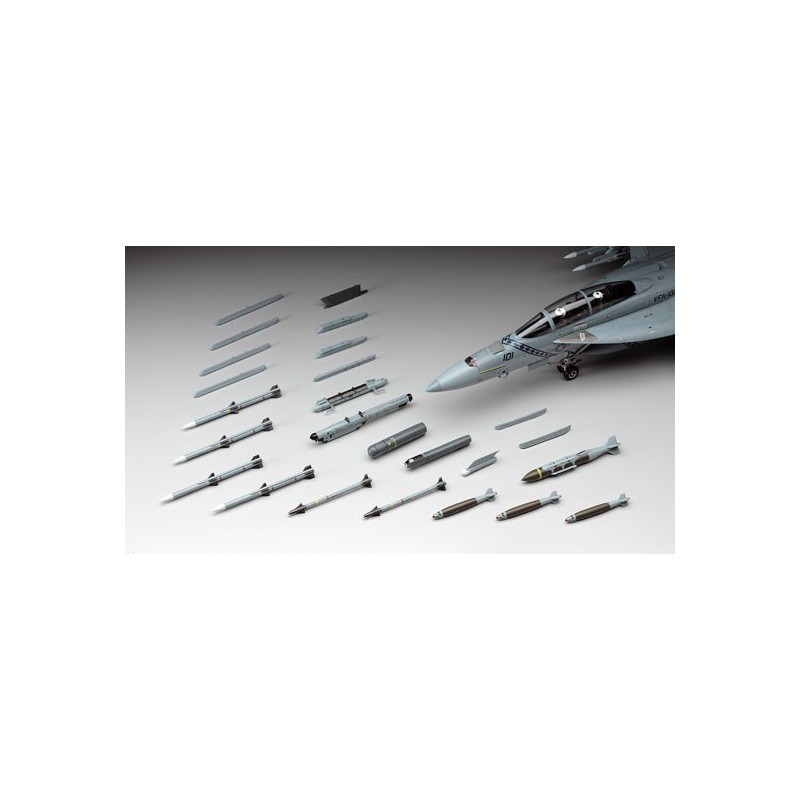 X48-17 plastic plane model U.S. Aircraft WeApons e | Scientific-MHD