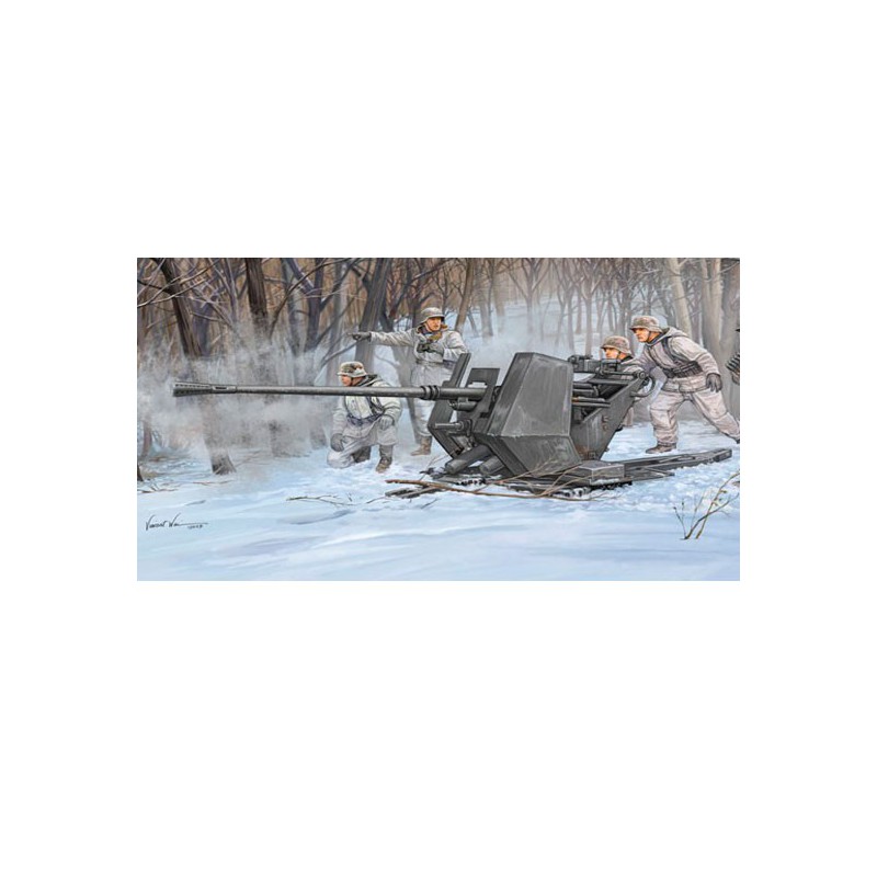 German plastic tank model 3.7cm Flak 37 | Scientific-MHD