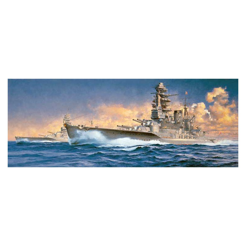 IJN Nagato 1941 1/350 plastic boat model | Scientific-MHD