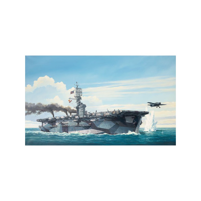 Plastic boat model Combo MHD USS Gambier Bay | Scientific-MHD