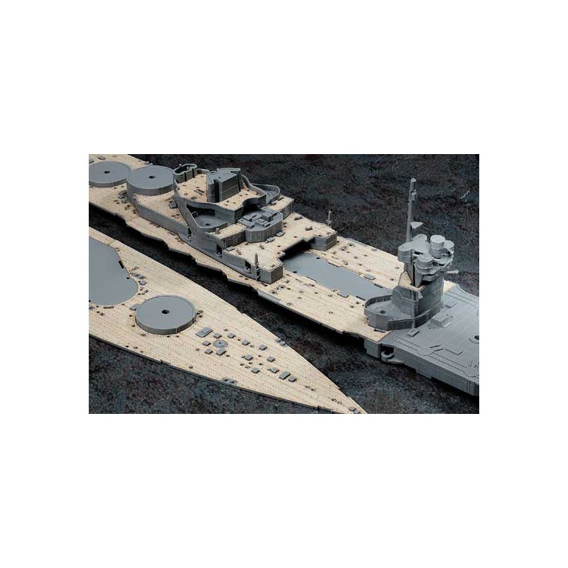 Plastic boat model Mutsu Wooden Pont 1/350 | Scientific-MHD