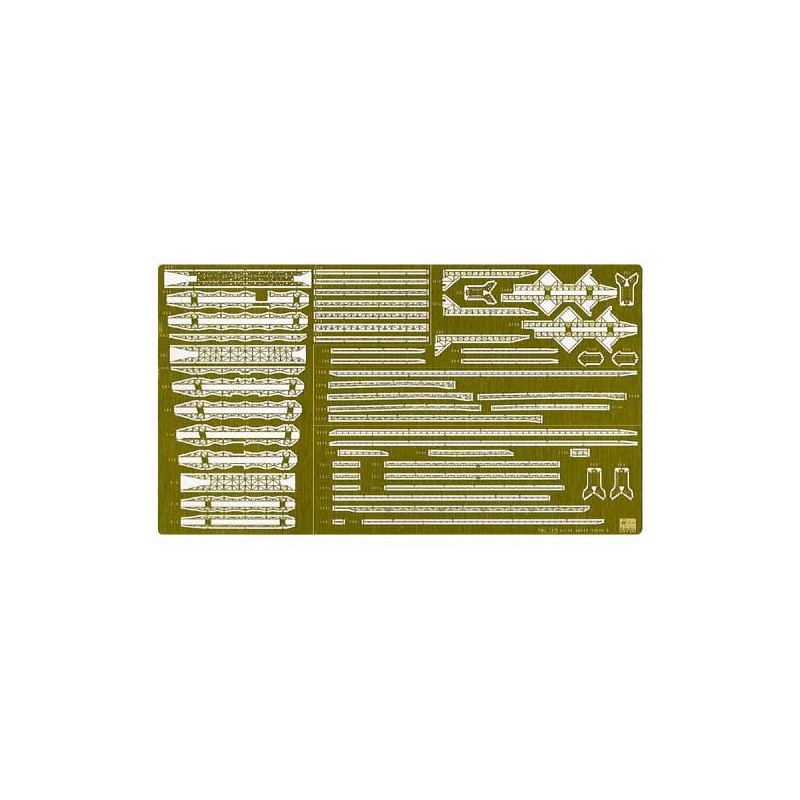 Plastic boat model Photodecoupe Akagi1/350 Ultimate | Scientific-MHD