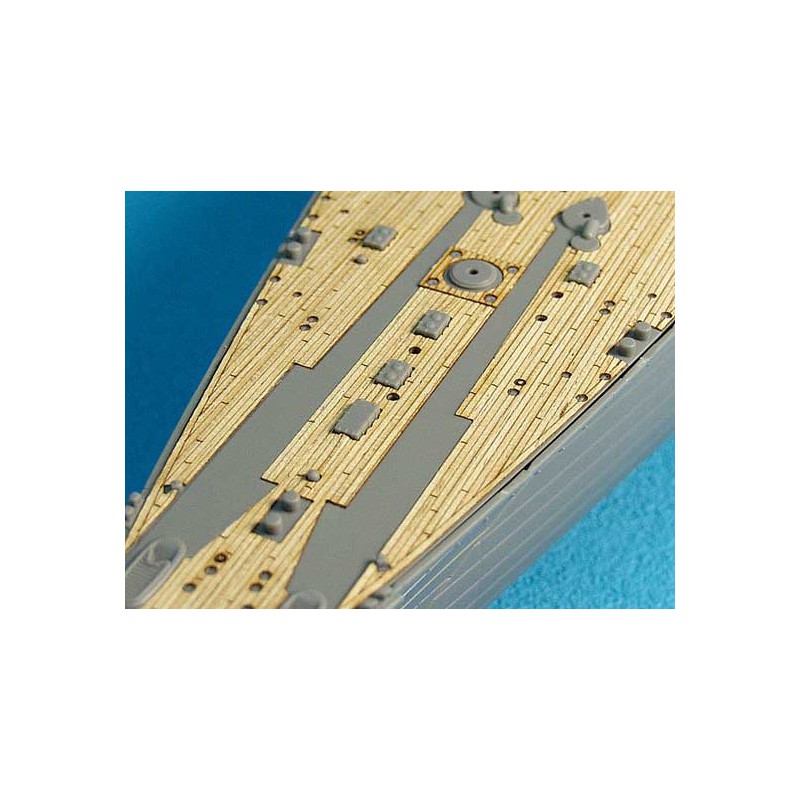 Wooden bridge plastic boat model for Nagato 1/350 | Scientific-MHD