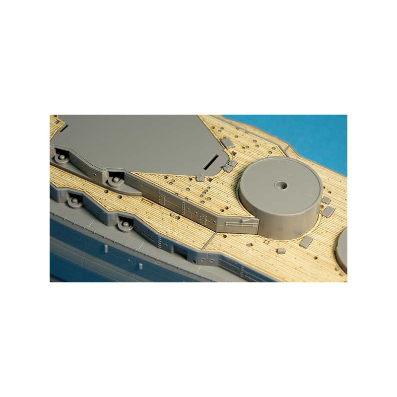 Wooden bridge plastic boat model for Nagato 1/350 | Scientific-MHD