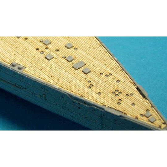 Wooden bridge plastic boat model for Nagato 1/350 | Scientific-MHD