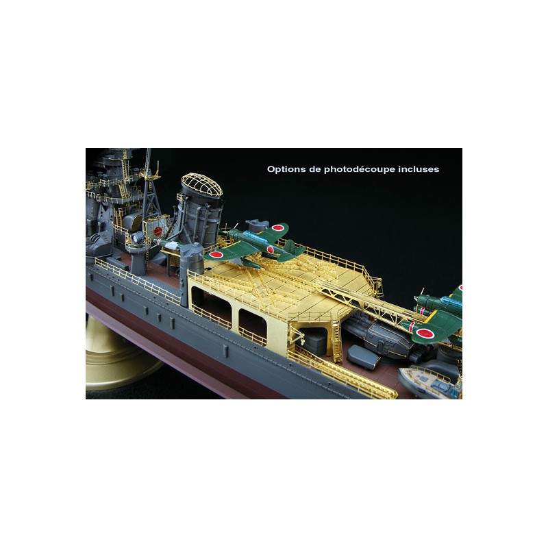 Plastic boat model ijn light cruiser agano 1/350 | Scientific-MHD