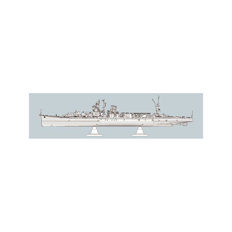 IJN Cruiser Onthiro 1/350 plastic boat model | Scientific-MHD