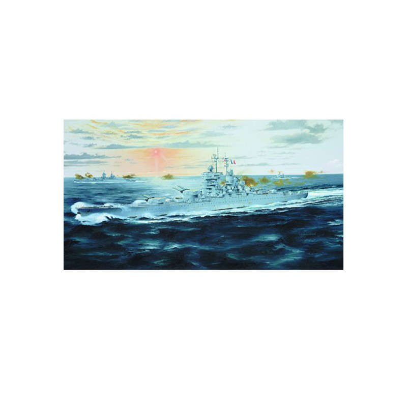 Plastic boat model Jean Bart 1950 | Scientific-MHD
