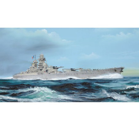 Richelieu 1946 plastic boat model | Scientific-MHD Richelieu 1946 plastic boat model | Scientific-MHD
