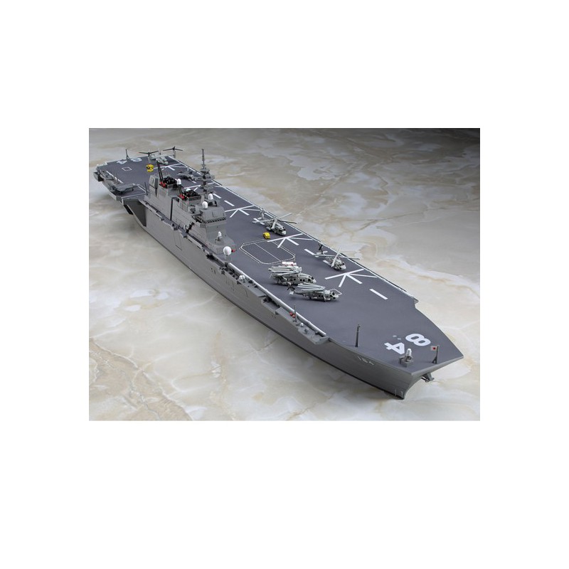 JMSDF DDH Kaga 1/700 plastic boat model | Scientific-MHD