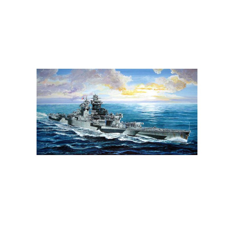 Richelieu 1943 plastic boat model | Scientific-MHD