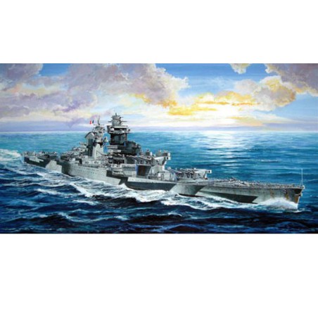 Richelieu 1943 plastic boat model | Scientific-MHD Richelieu 1943 plastic boat model | Scientific-MHD
