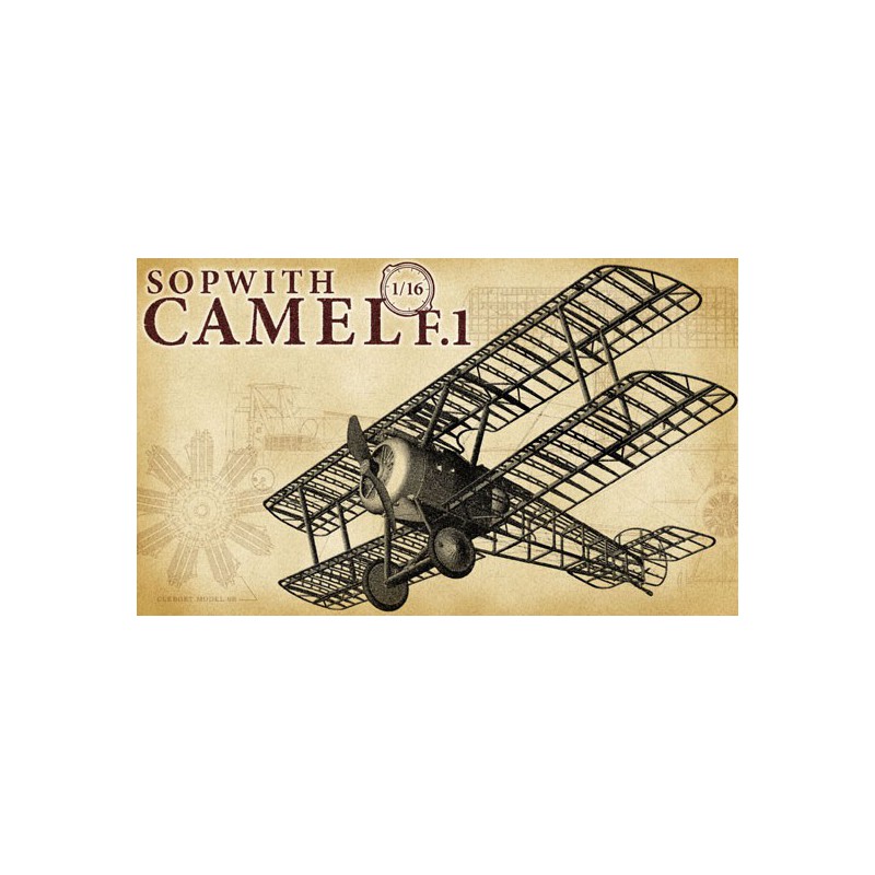 Sopwith Camel F1 1/16 plastic plane model | Scientific-MHD
