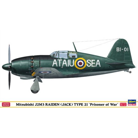 Plastic plane model J2M3 Prisoner of War 1/48 | Scientific-MHD Plastic plane model J2M3 Prisoner of War 1/48 | Scientific-MHD