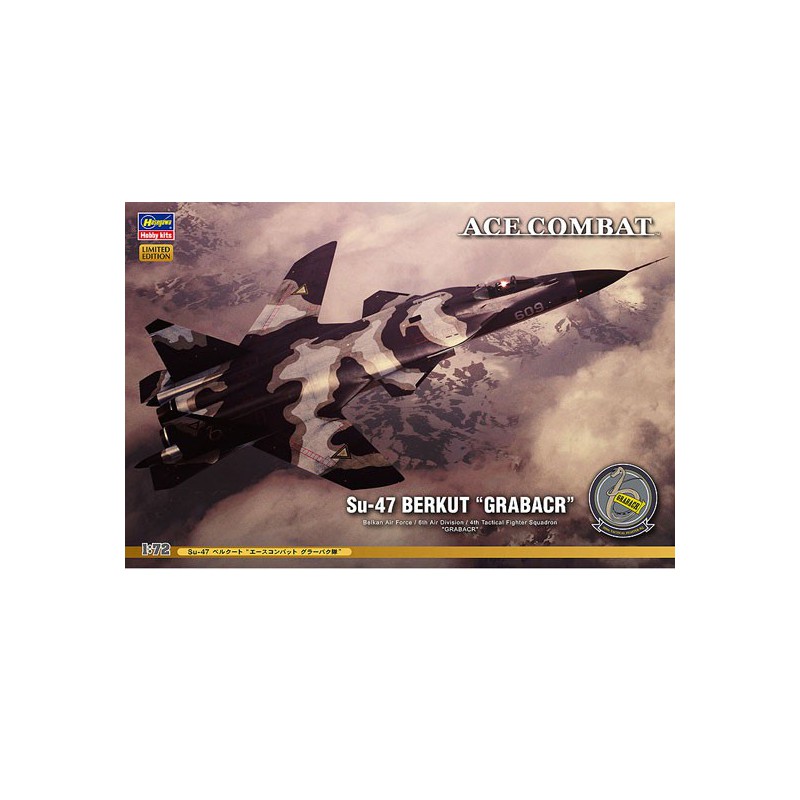 Plastic platform model Su-47 Berkut Ace Combat Grabacr 1/72 | Scientific-MHD
