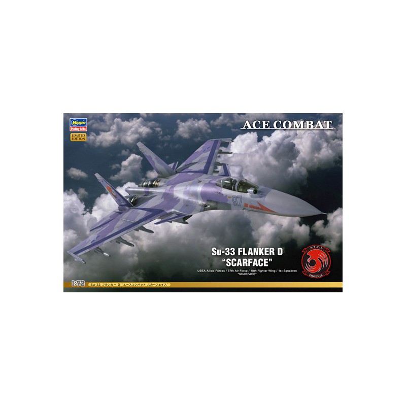 SU-33 Scarface 1/72 plastic plane model | Scientific-MHD