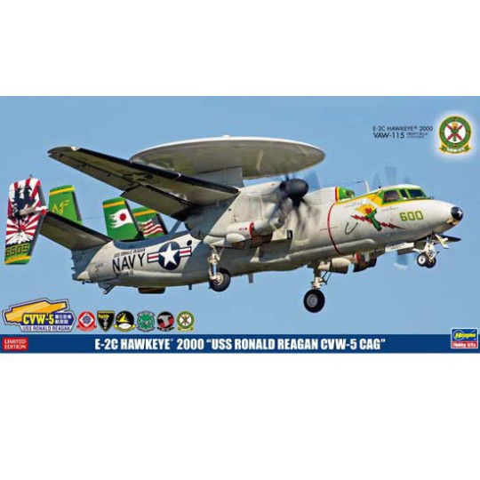 Plastic plane model E-2C USS R. Reagan 1/72 Plastic plane model E-2C USS R. Reagan 1/72 | Scientific-MHD