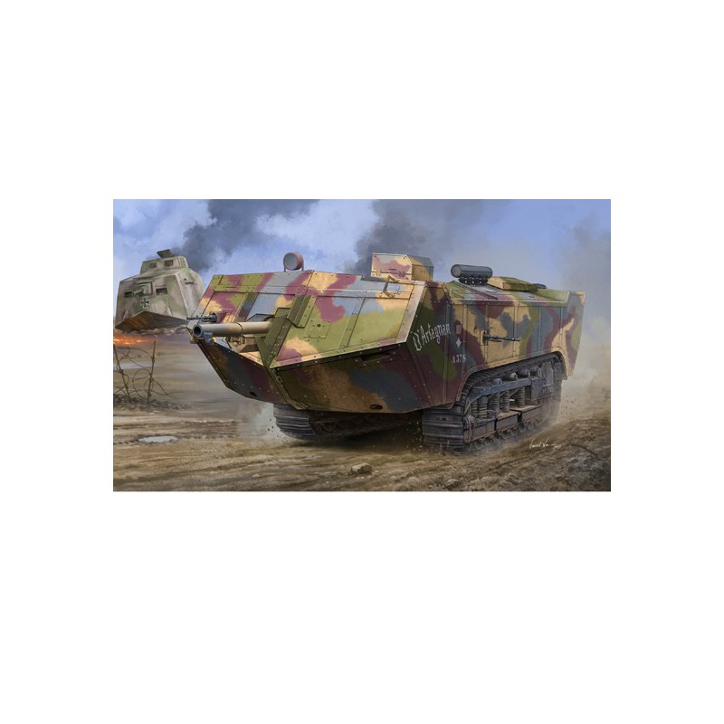 Saint Chamond Late 1/35 plastic plastic model | Scientific-MHD