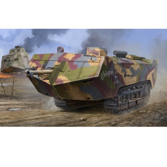 Saint Chamond Late 1/35 plastic plastic model Saint Chamond Late 1/35 plastic plastic model | Scientific-MHD