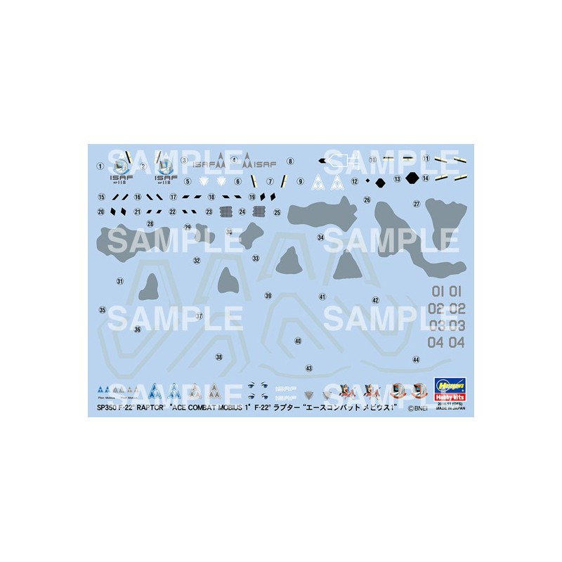 F-22 plastic plane model Ace Egg Plane | Scientific-MHD