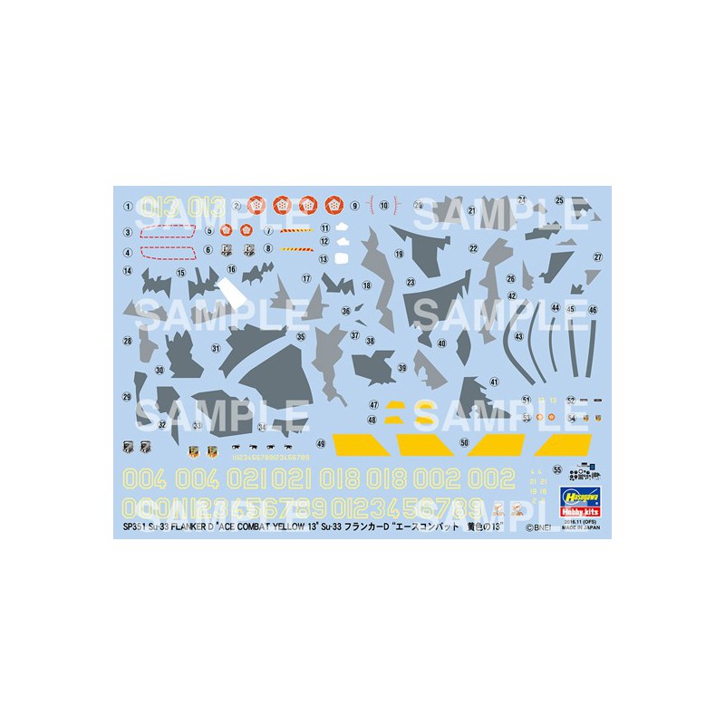 SU-33 plastic plane model Ace Egg Plane | Scientific-MHD