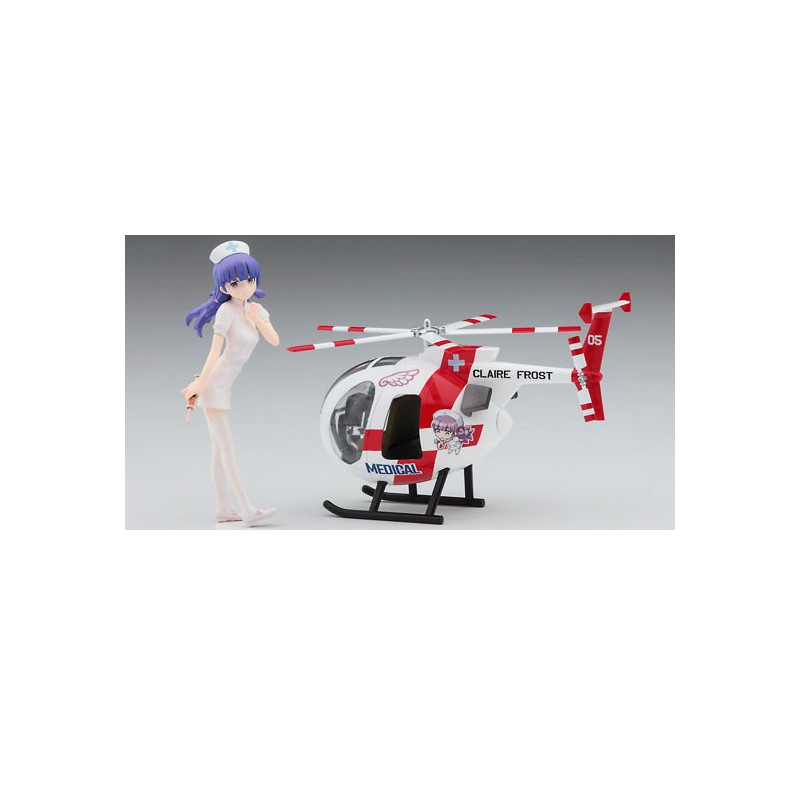 Egg Girls “Claire Frost” plastic science fiction model | Scientific-MHD