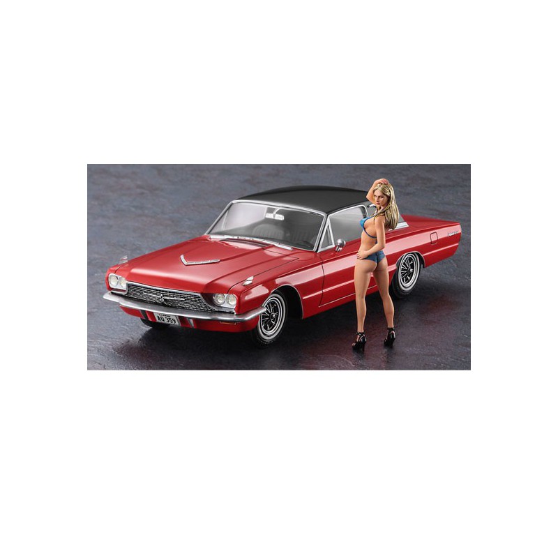 Plastic car model US Cup + 1/24 figurine | Scientific-MHD