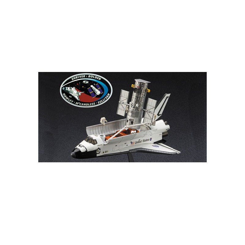 Hubble plastic plane model + Space Shuttle + Astronauts 1/200 | Scientific-MHD