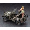 1/4 truck + Blond Girl 1/24 plastic car cover | Scientific-MHD