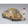 VW Beetle plastic car cover + Egg Girl 1/24 | Scientific-MHD